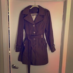 Brown Calvin Klein Coat